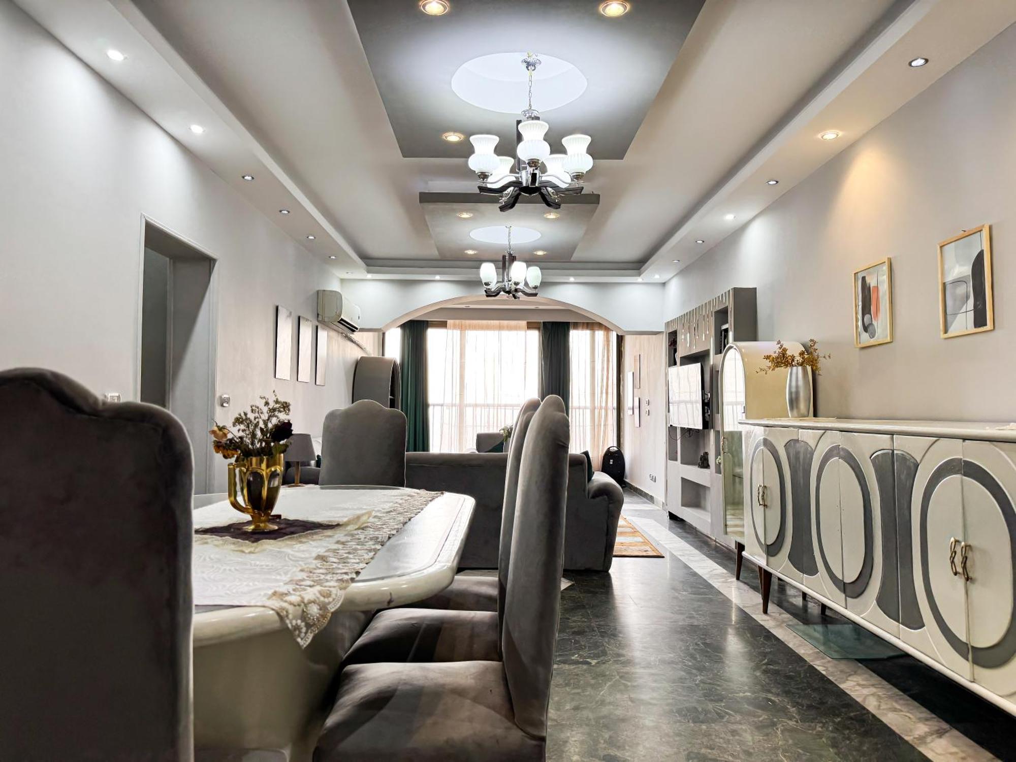 2br On Maadi Nile Corniche Cozy 4beds