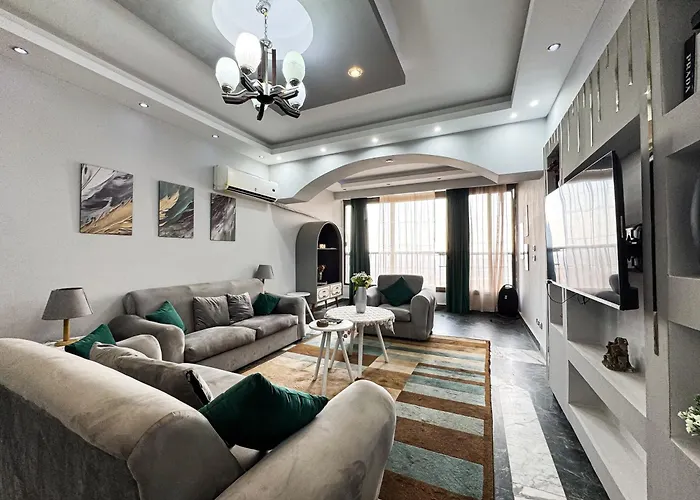 2Br On Maadi Nile Corniche Cozy Apt 4Beds