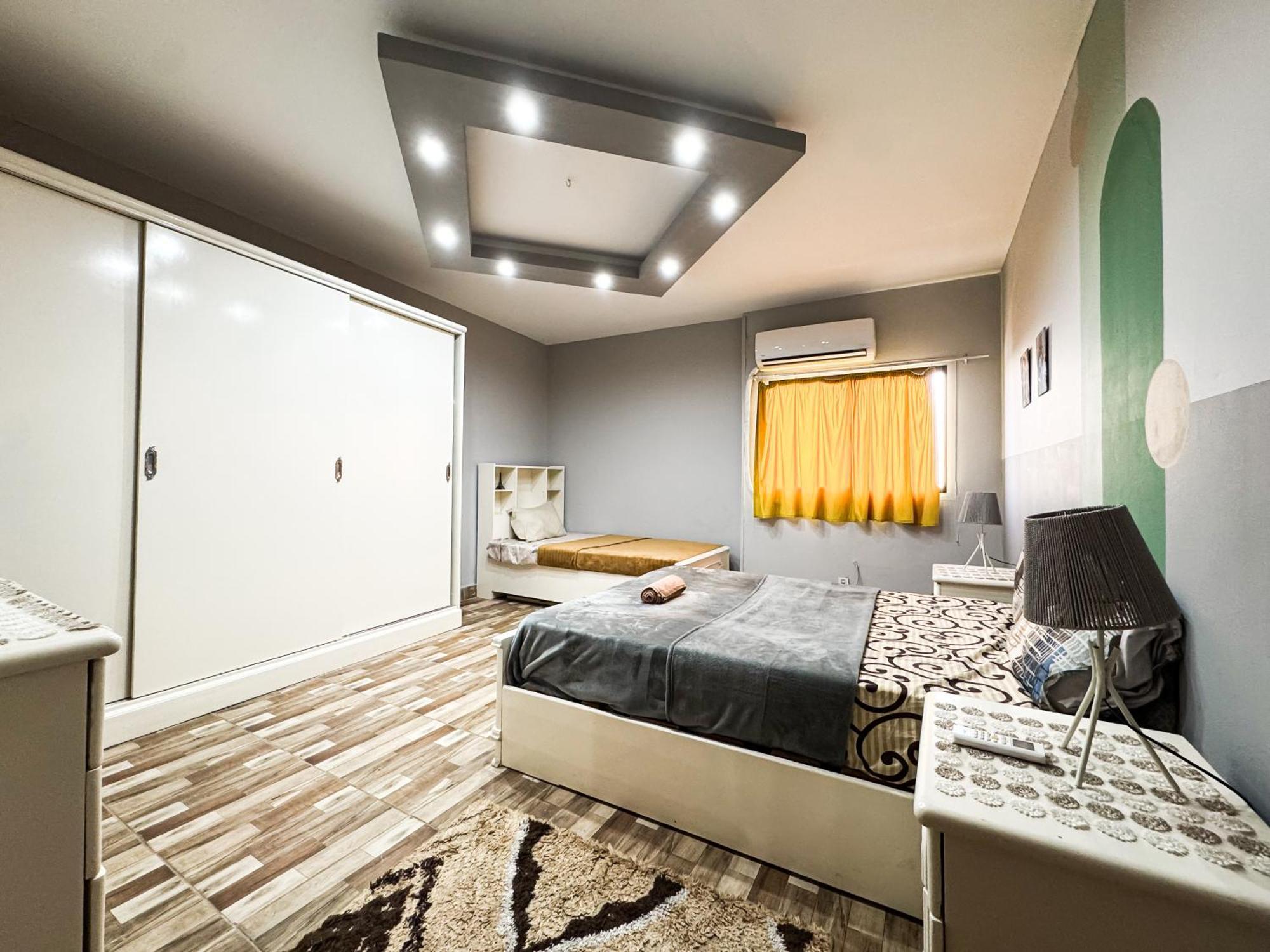 2br On Maadi Nile Corniche Cozy 4beds Appartamento *